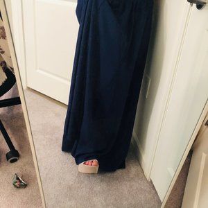 LOVE...ADY Small Blue Maxi Skirt